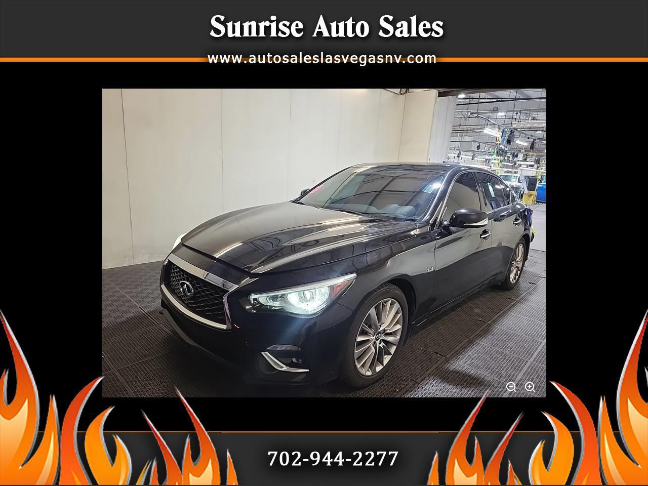 Infiniti Q50 3.0t LUXE RWD 2018