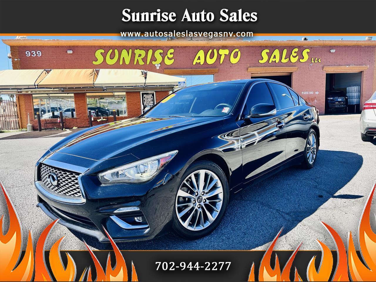 2018 Infiniti Q50 3.0t LUXE RWD