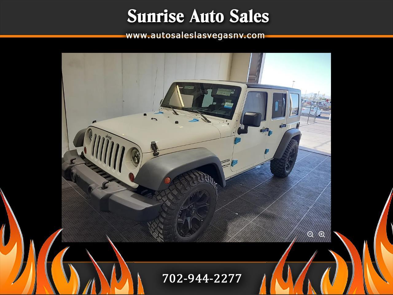 Jeep Wrangler Unlimited RWD 4dr Sport 2010