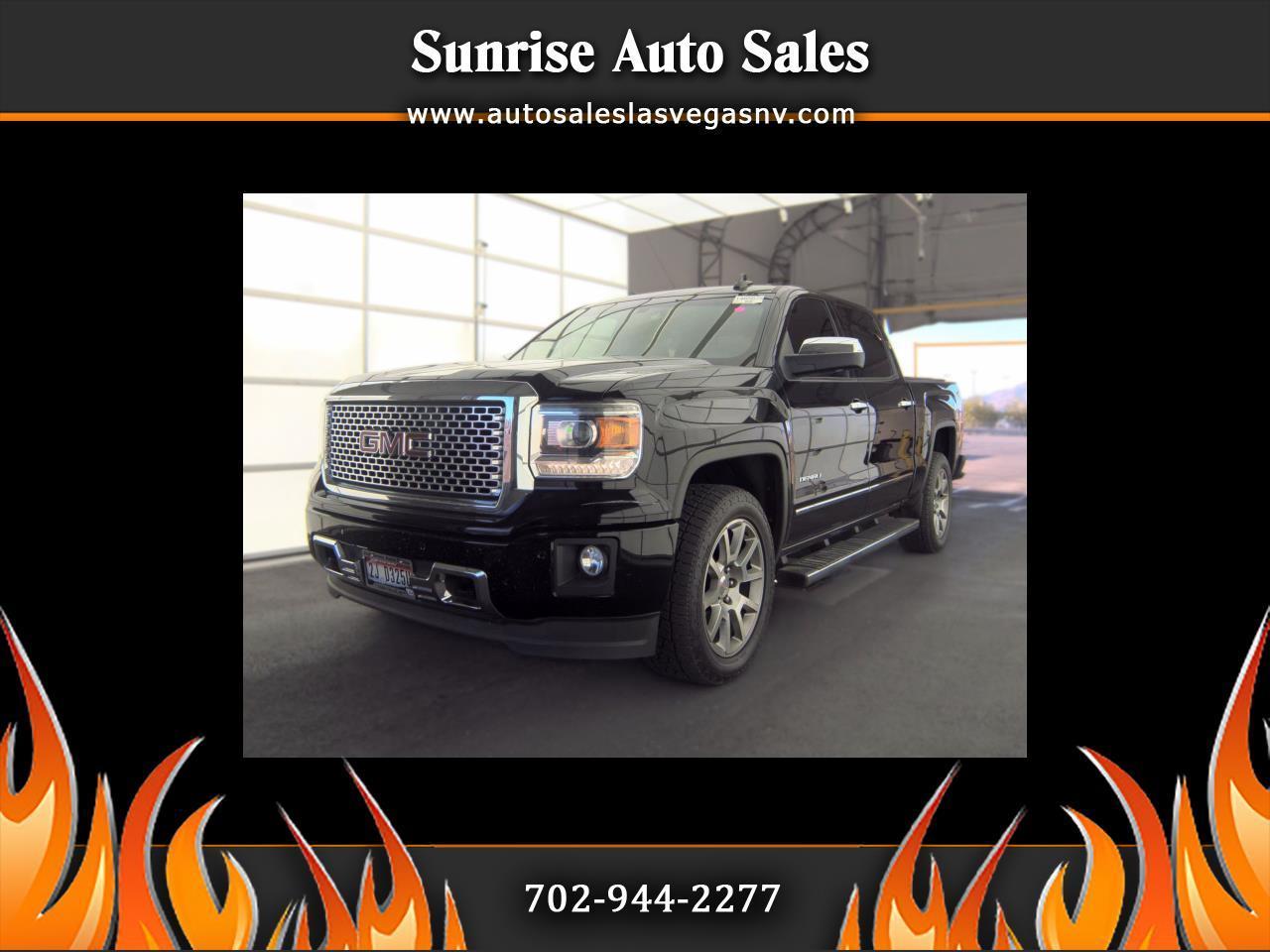 GMC Sierra 1500 4WD Crew Cab 143.5" Denali 2015