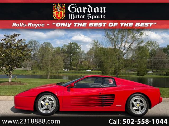 ROSSO RED 1996 Ferrari F512M Coupe Coupe