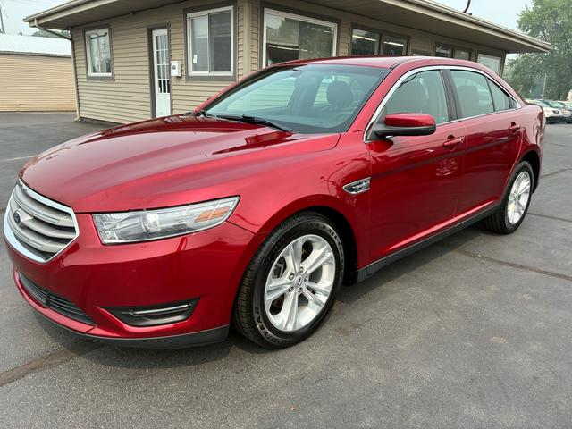 Red (Burgundy) 2013 Ford Taurus Sedan Front-Wheel Drive Automatic