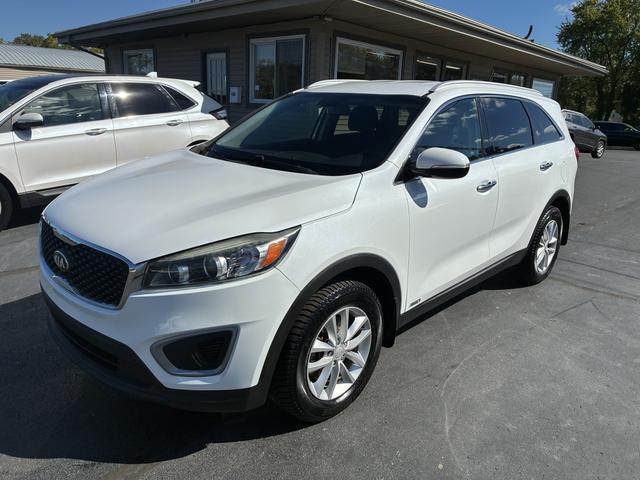 Pearl White 2017 Kia Sorento SUV / Crossover All-Wheel Drive Automatic