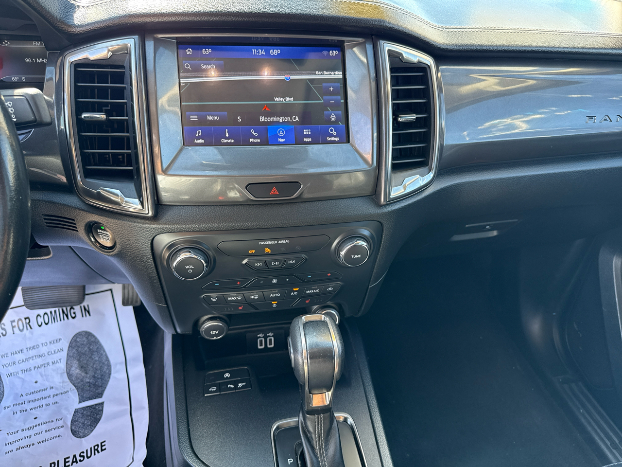 Ford Ranger LARIAT 2WD SuperCrew 5' Box 2020 Ford Ranger LARIAT 2WD SuperCrew 5' Box 2020