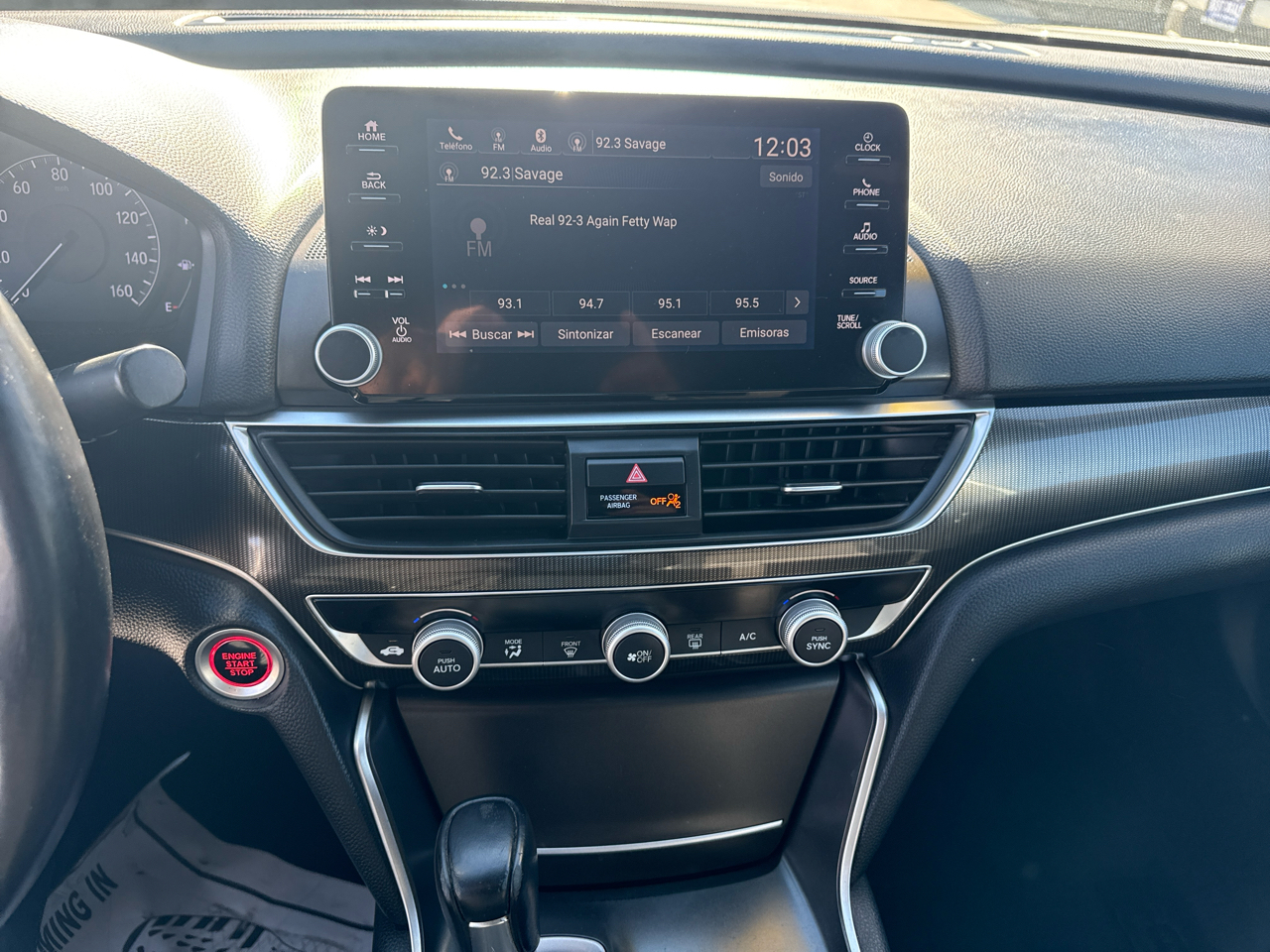 Honda Accord Sedan Sport 1.5T CVT 2018