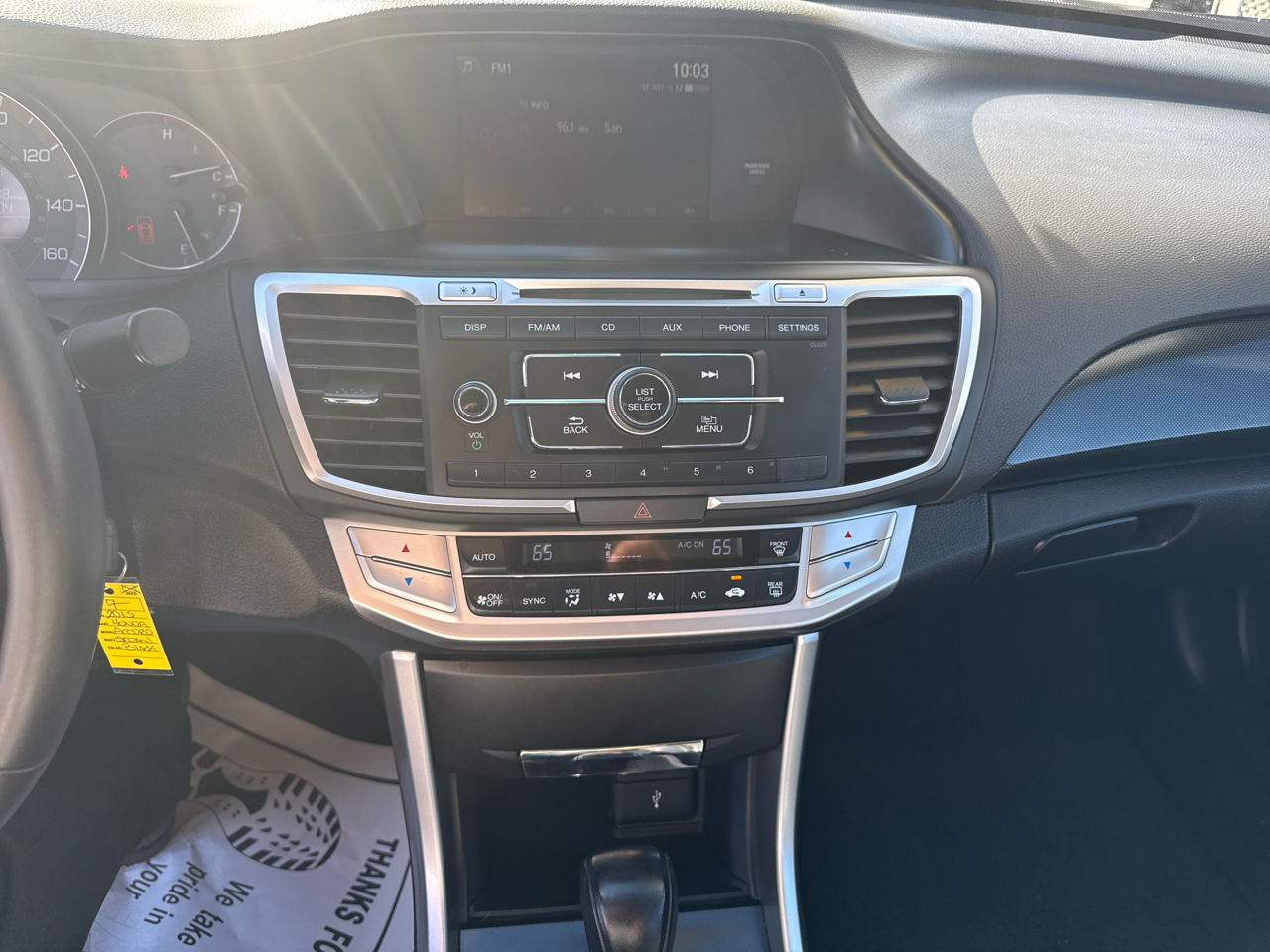 Honda Accord Sedan 4dr I4 CVT Sport 2015