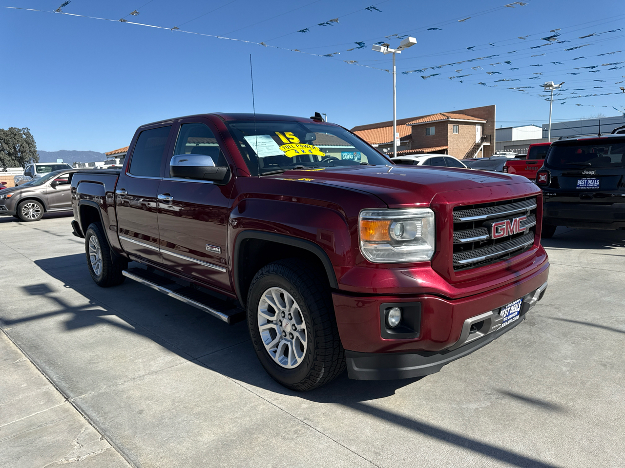 GMC Sierra 1500 4WD Crew Cab 143.5" SLT 2015