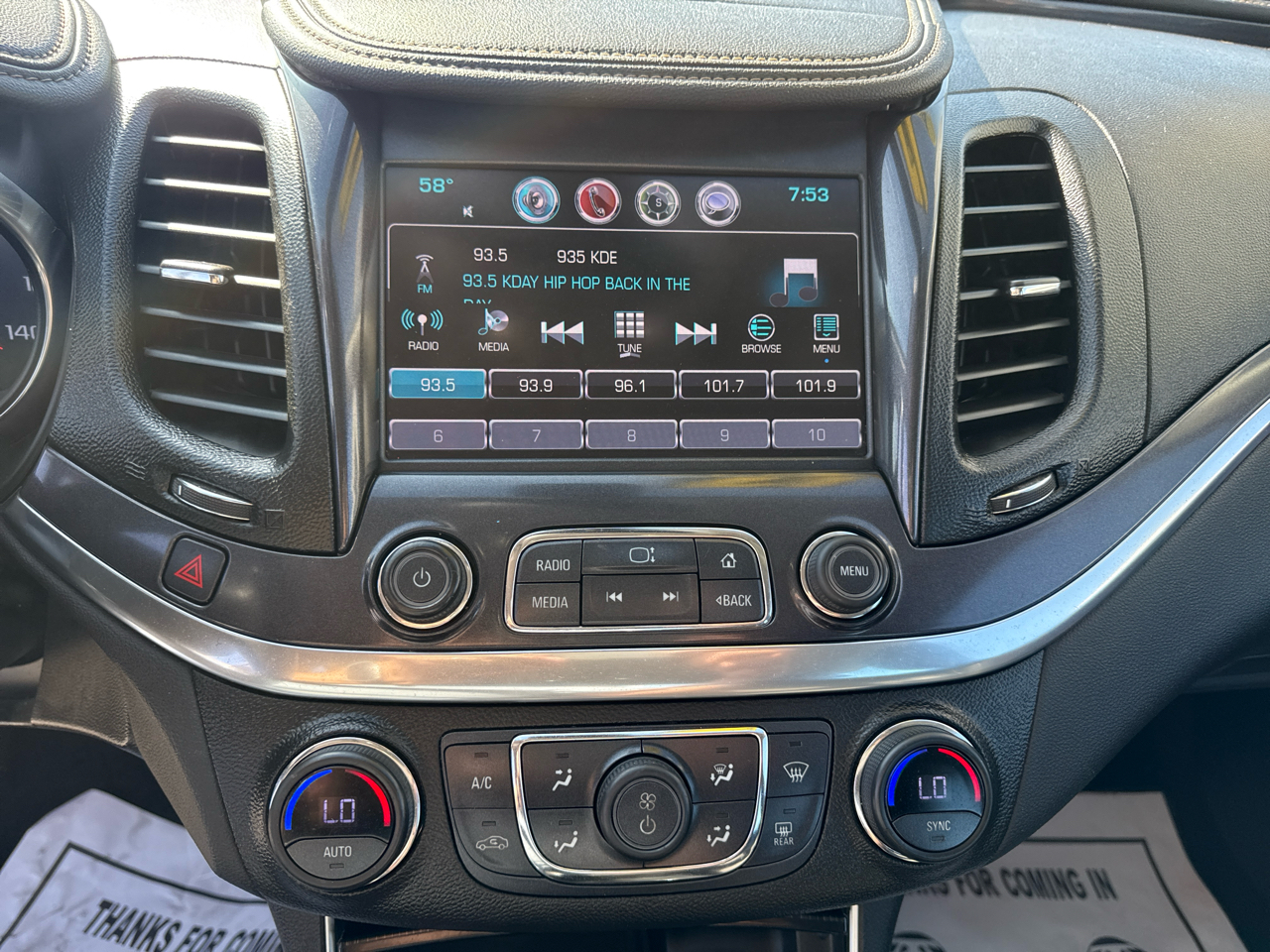 Chevrolet Impala 4dr Sdn LT w/1LT 2017