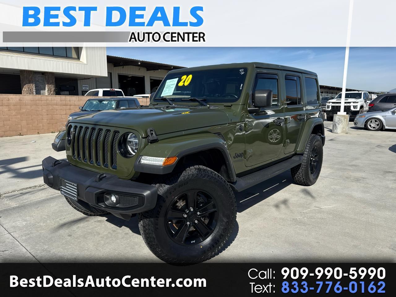 Jeep Wrangler Unlimited Sahara Altitude 4x4 2020