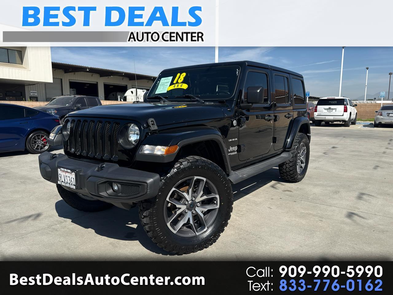 Jeep Wrangler Unlimited Sahara 4x4 2018