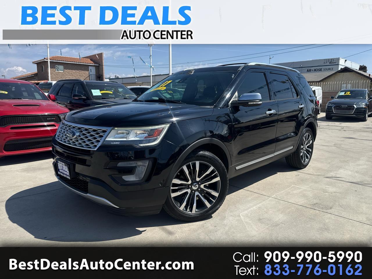 2017 Ford Explorer Platinum 4WD