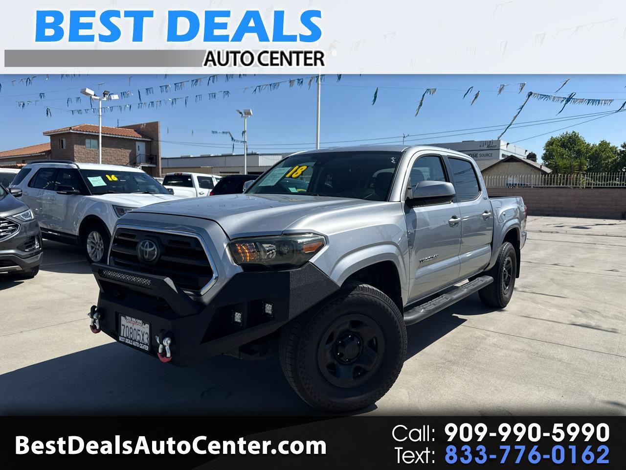 Toyota Tacoma SR5 Double Cab 5' Bed I4 4x2 AT (Natl) 2018