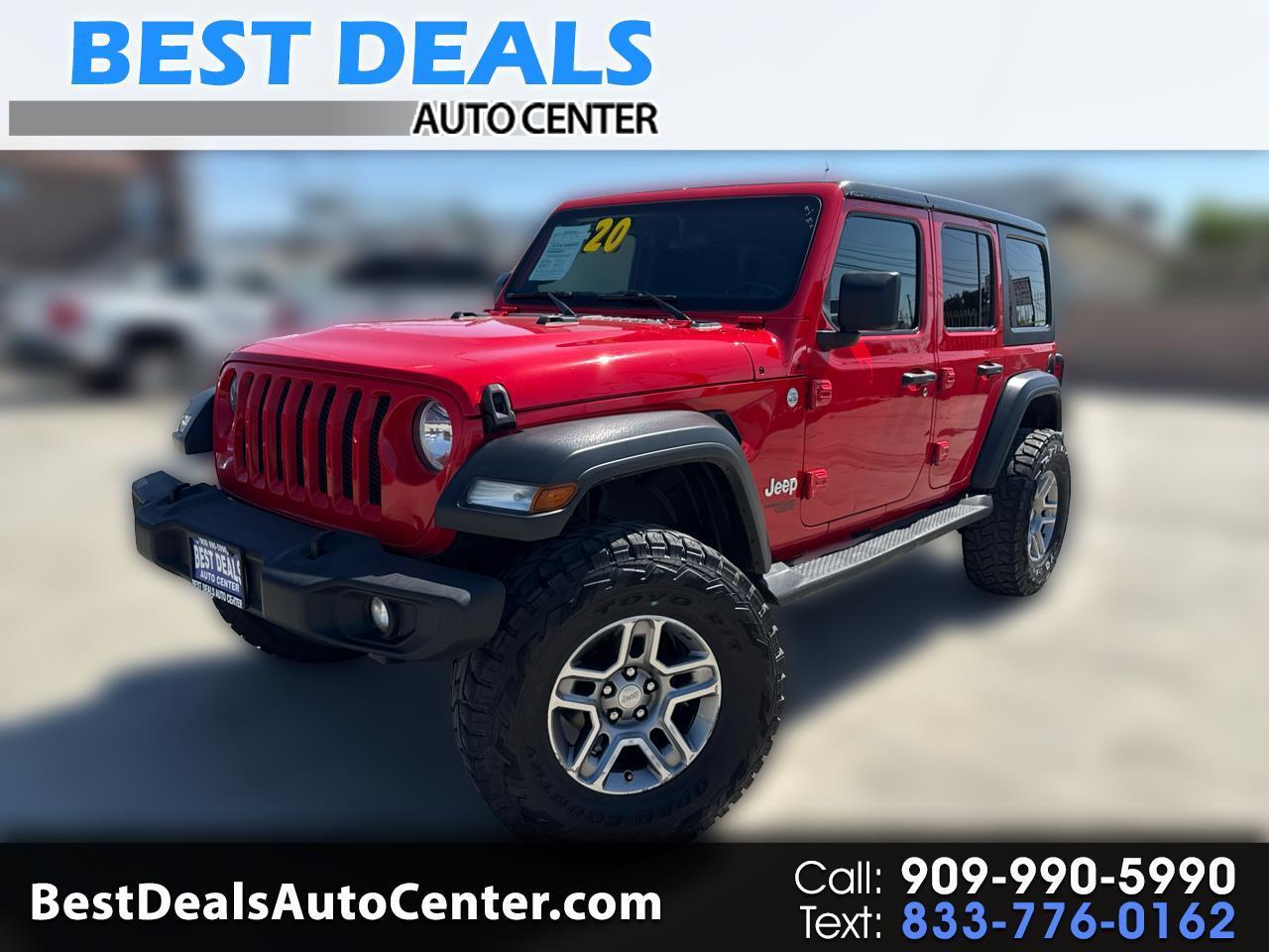 2020 Jeep Wrangler Unlimited Sport S 4x4