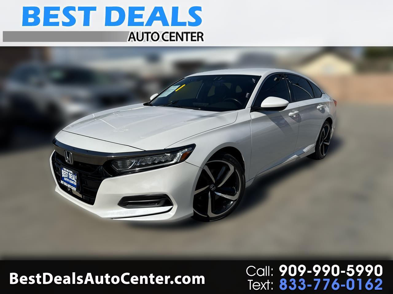 2018 Honda Accord Sedan Sport 1.5T CVT