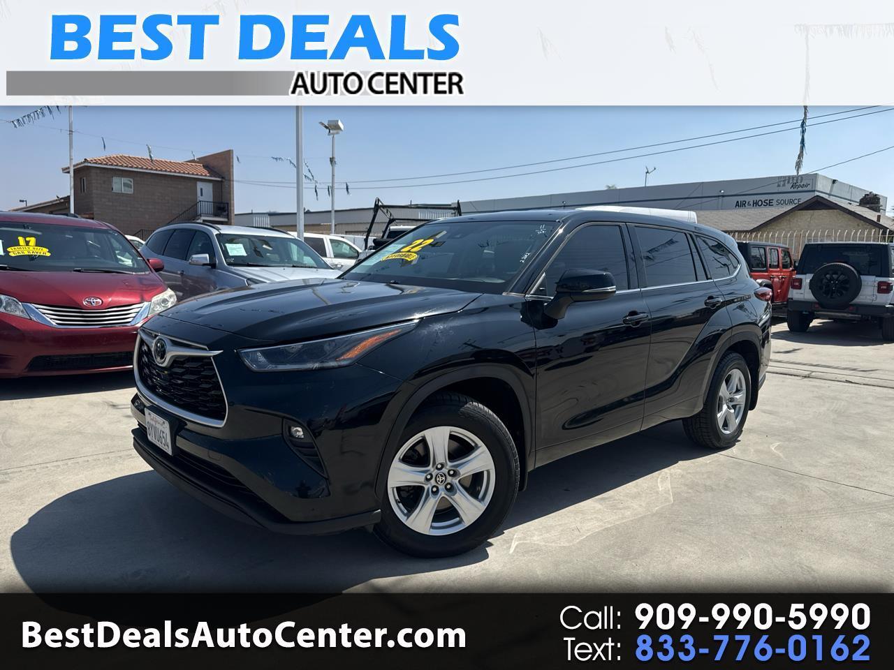 Toyota Highlander LE AWD (Natl) 2021