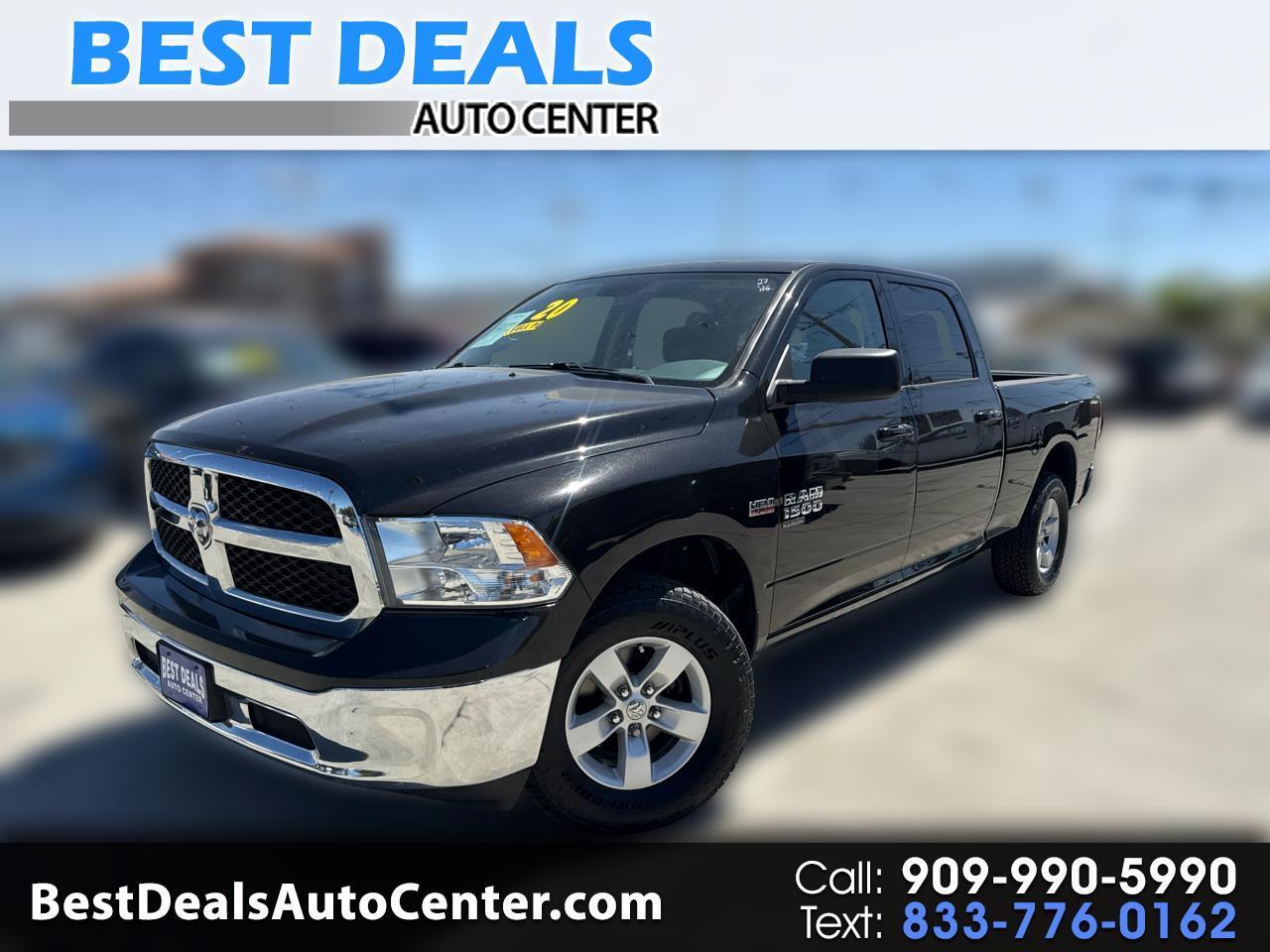 2020 RAM 1500 Classic SLT 4x4 Crew Cab 6'4" Box
