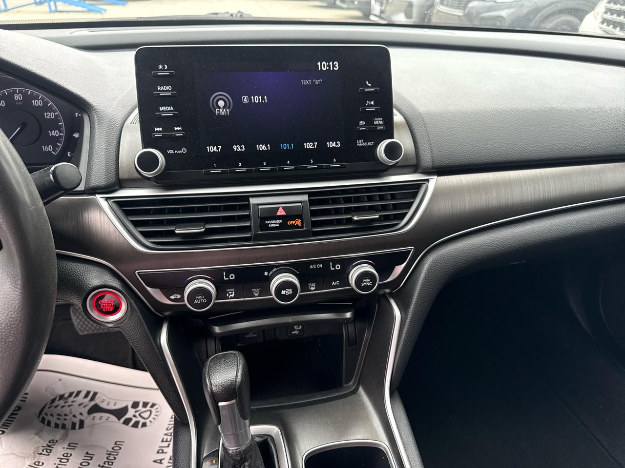 Honda Accord Sedan LX 1.5T CVT 2020