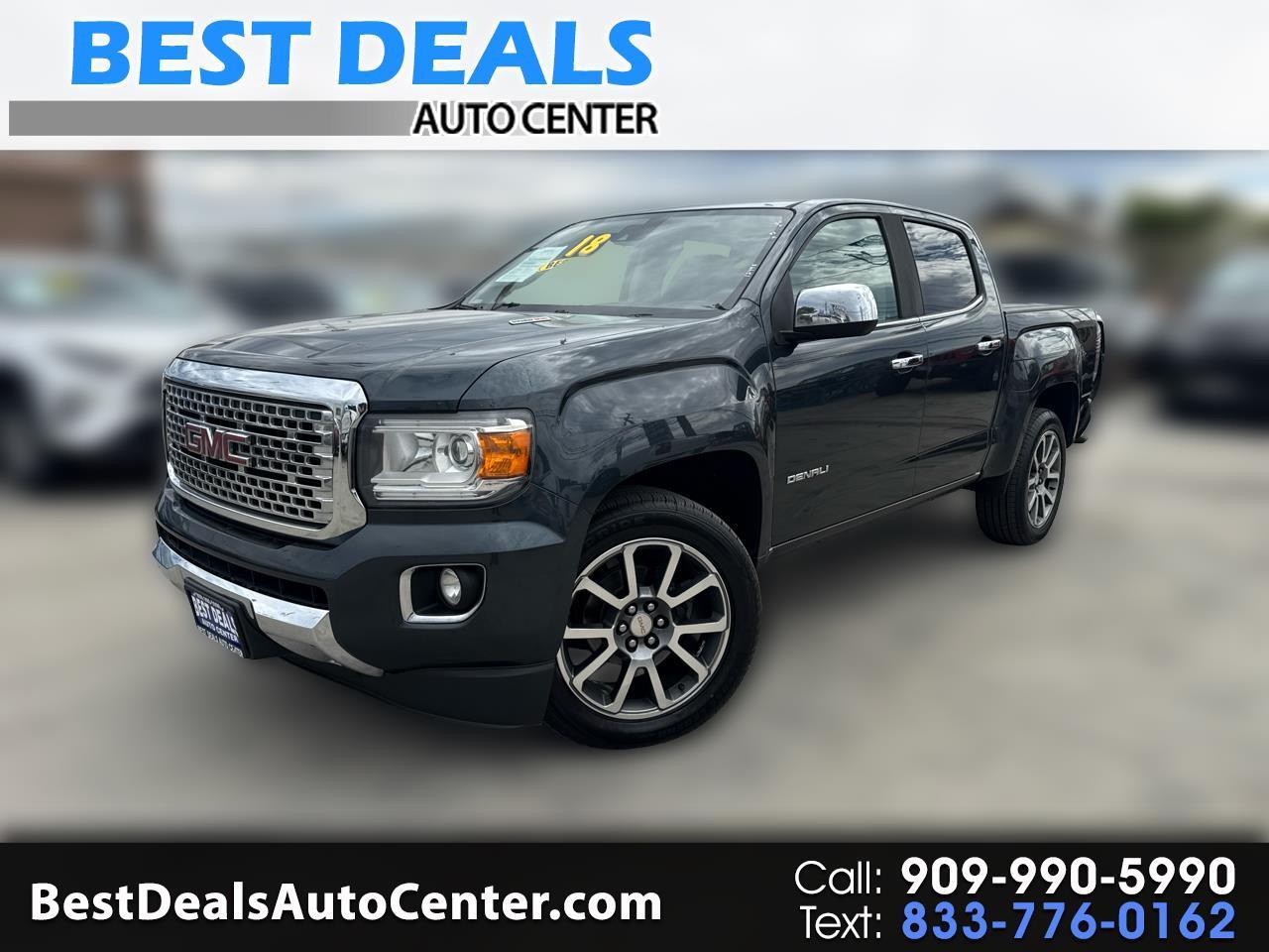2018 GMC Canyon 4WD Crew Cab 128.3" Denali