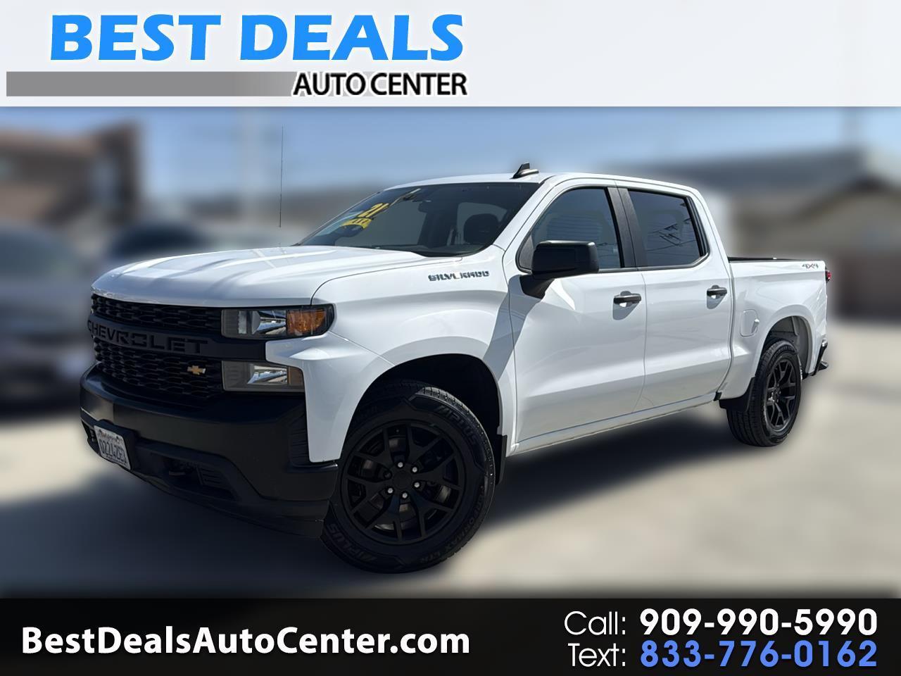 2021 Chevrolet Silverado 1500 4WD Crew Cab 147" Work Truck