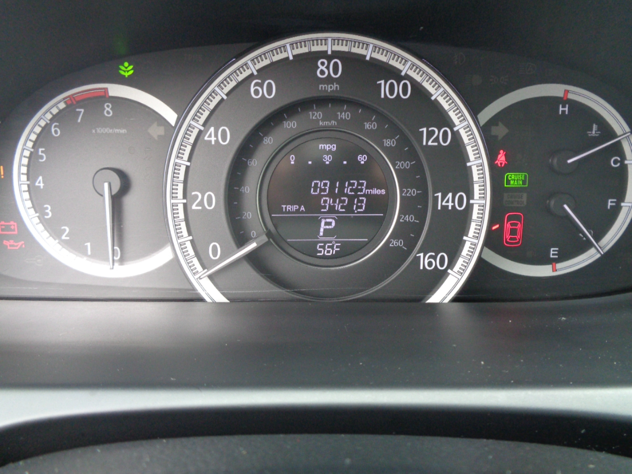 Honda Accord LX Sedan CVT 2014