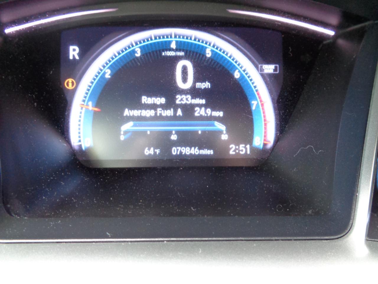 Honda Civic EX Sedan CVT 2016