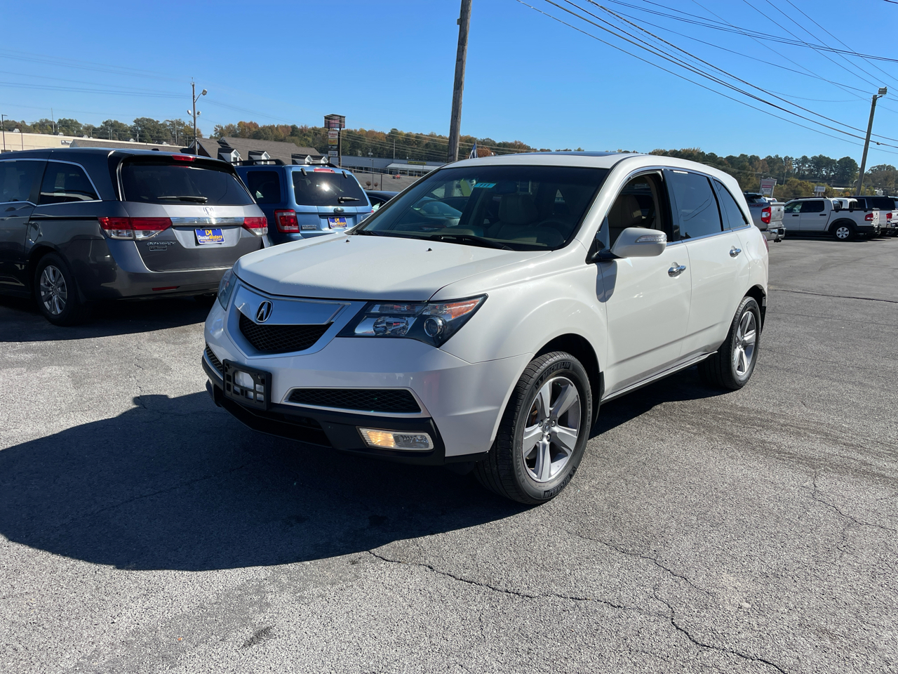 2012 Acura MDX 6-Spd AT w/Tech Package