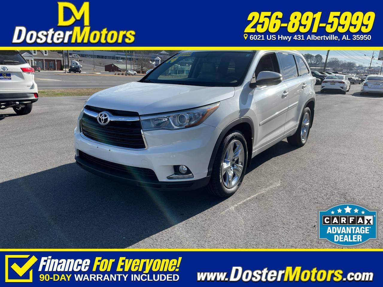 2014 Toyota Highlander Limited AWD V6