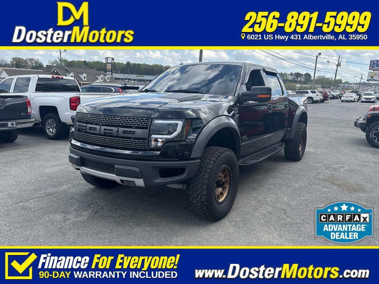 2014 Ford F-150 SVT Raptor SuperCrew 5.5-ft. Bed 4WD