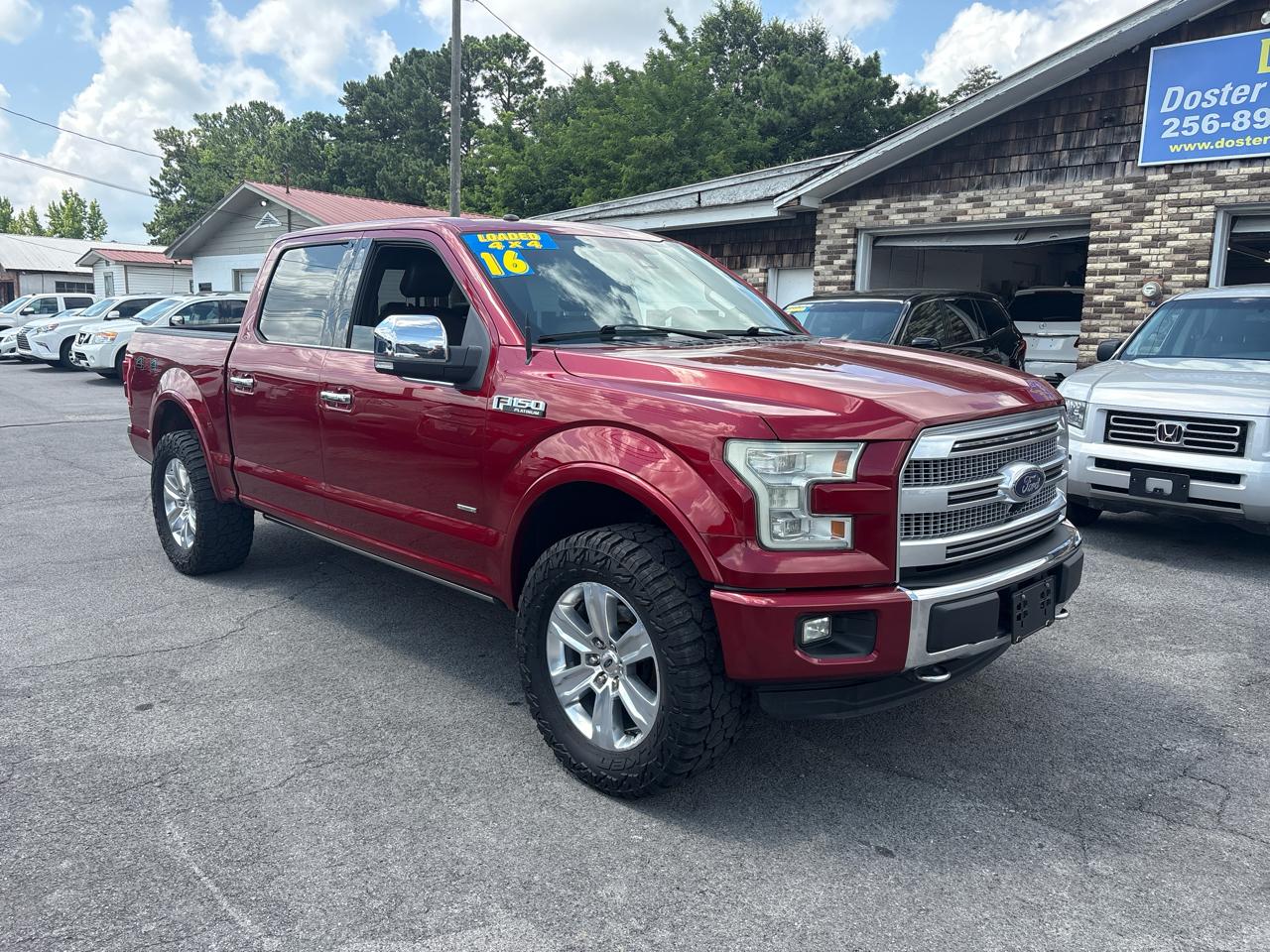 Ford F-150 Lariat SuperCrew 5.5-ft. Bed 4WD 2016