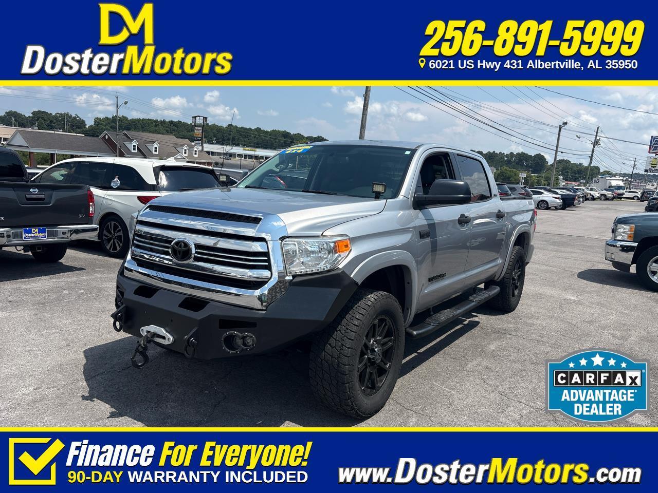 2017 Toyota Tundra SR5 5.7L V8 FFV CrewMax 4WD