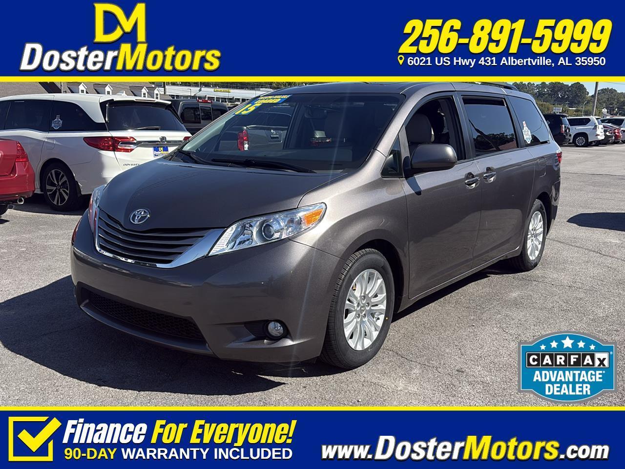 2015 Toyota Sienna XLE FWD 8-Passenger V6