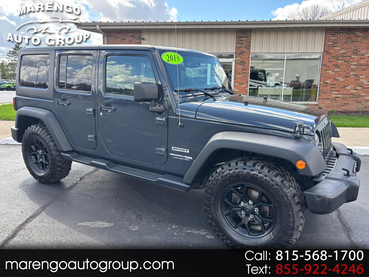 Jeep Wrangler JK Unlimited Sport S 4x4 2018