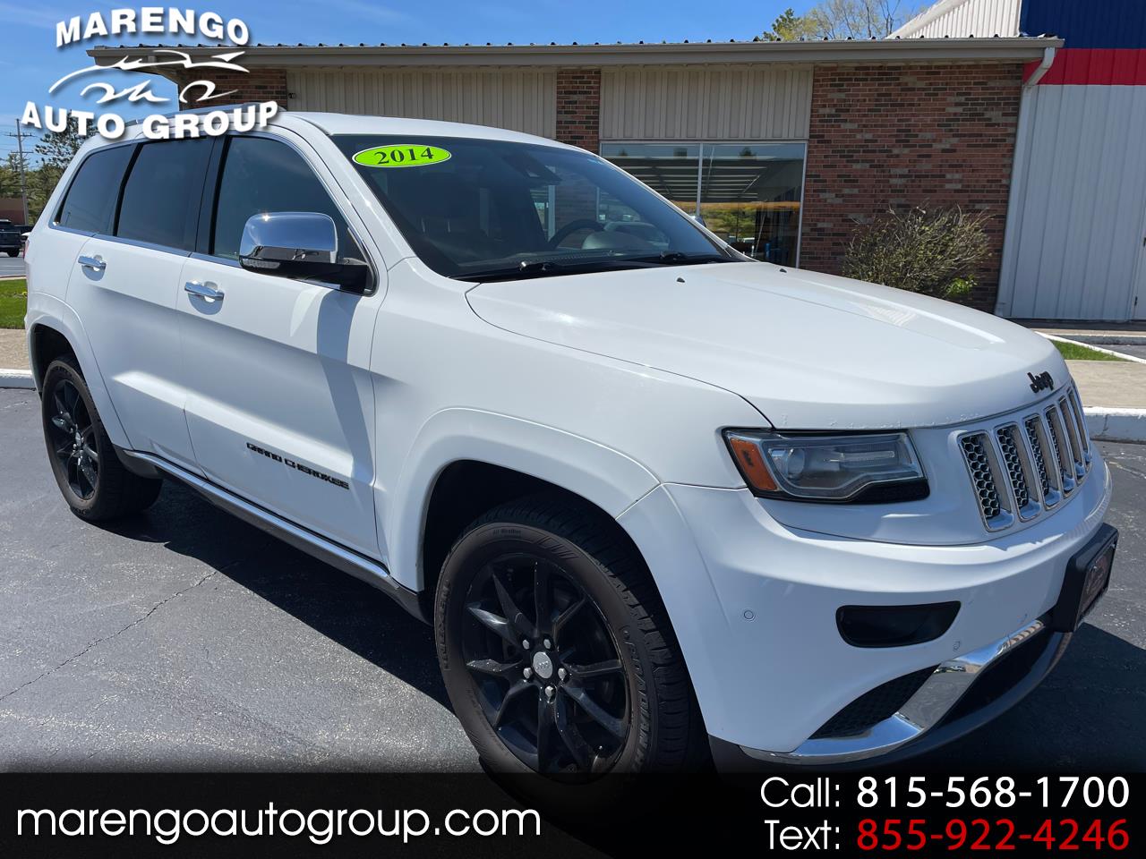 Used 2014 Jeep Grand Cherokee 4WD 4dr Summit for Sale in Marengo IL