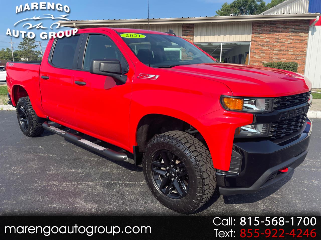 Used 2021 Chevrolet Silverado 1500 4WD Crew Cab 147" Custom Trail Boss