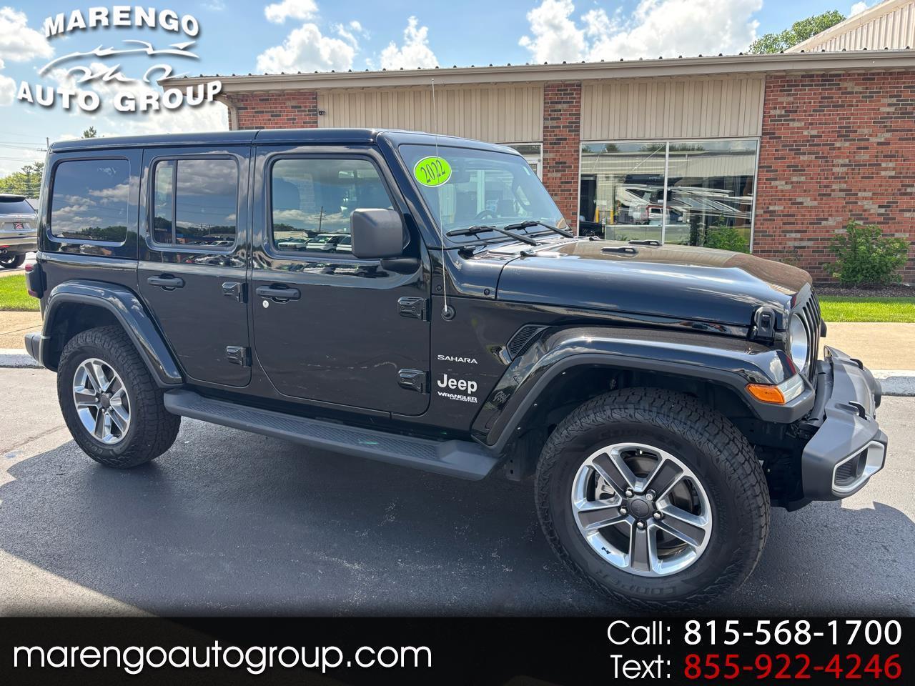2022 Jeep Wrangler Unlimited Sahara 4x4