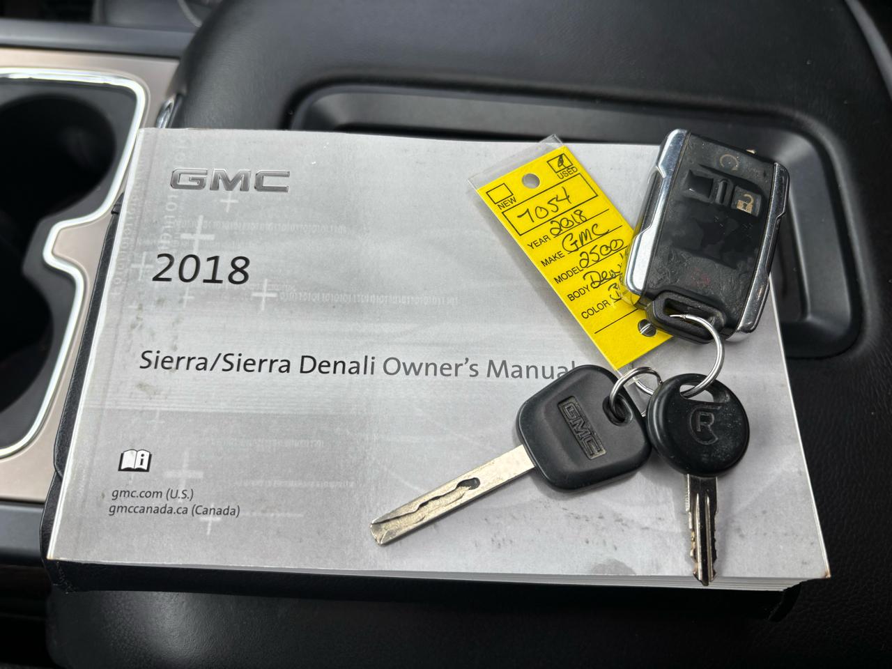 GMC Sierra 2500HD 4WD Crew Cab 153.7" Denali 2018