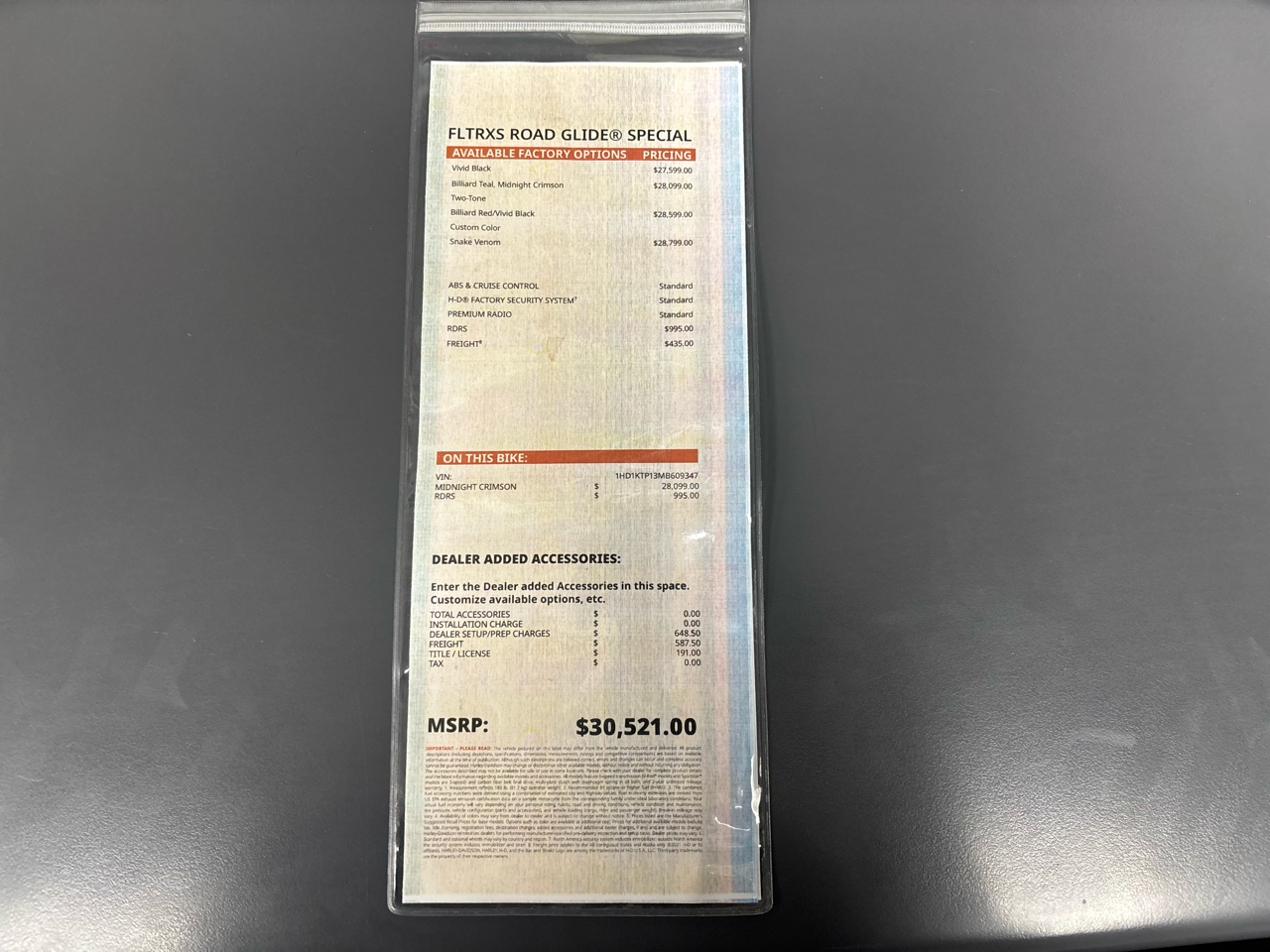 Harley-Davidson Road Glide Special  2021 Harley-Davidson Road Glide Special  2021