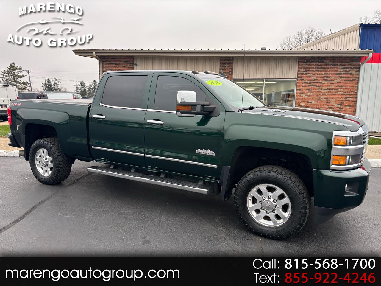 2015 Chevrolet Silverado 3500HD Built After Aug 14 4WD Crew Cab 153.7" High Country