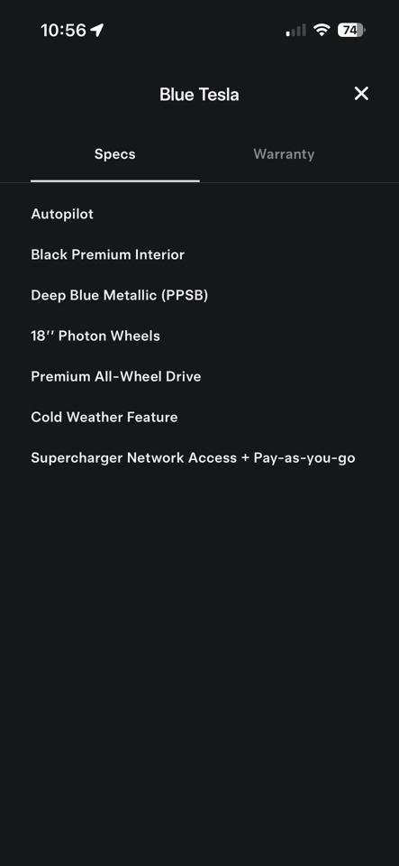 Tesla Model 3 Long Range AWD 2025