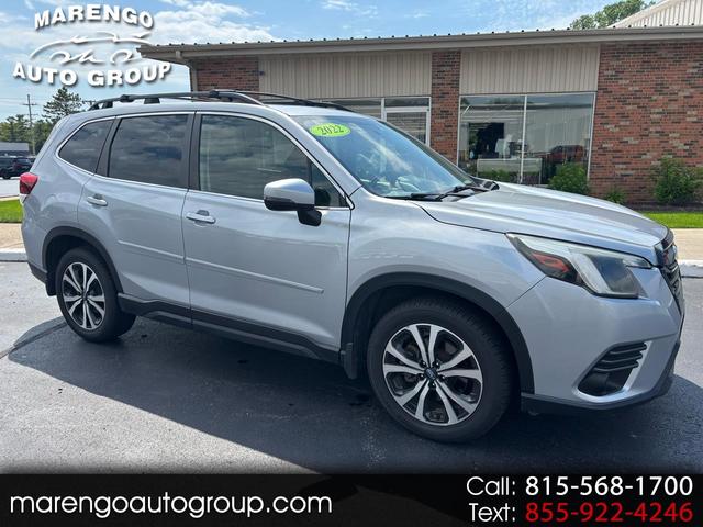 Silver 2022 Subaru Forester SUV / Crossover All-Wheel Drive Automatic