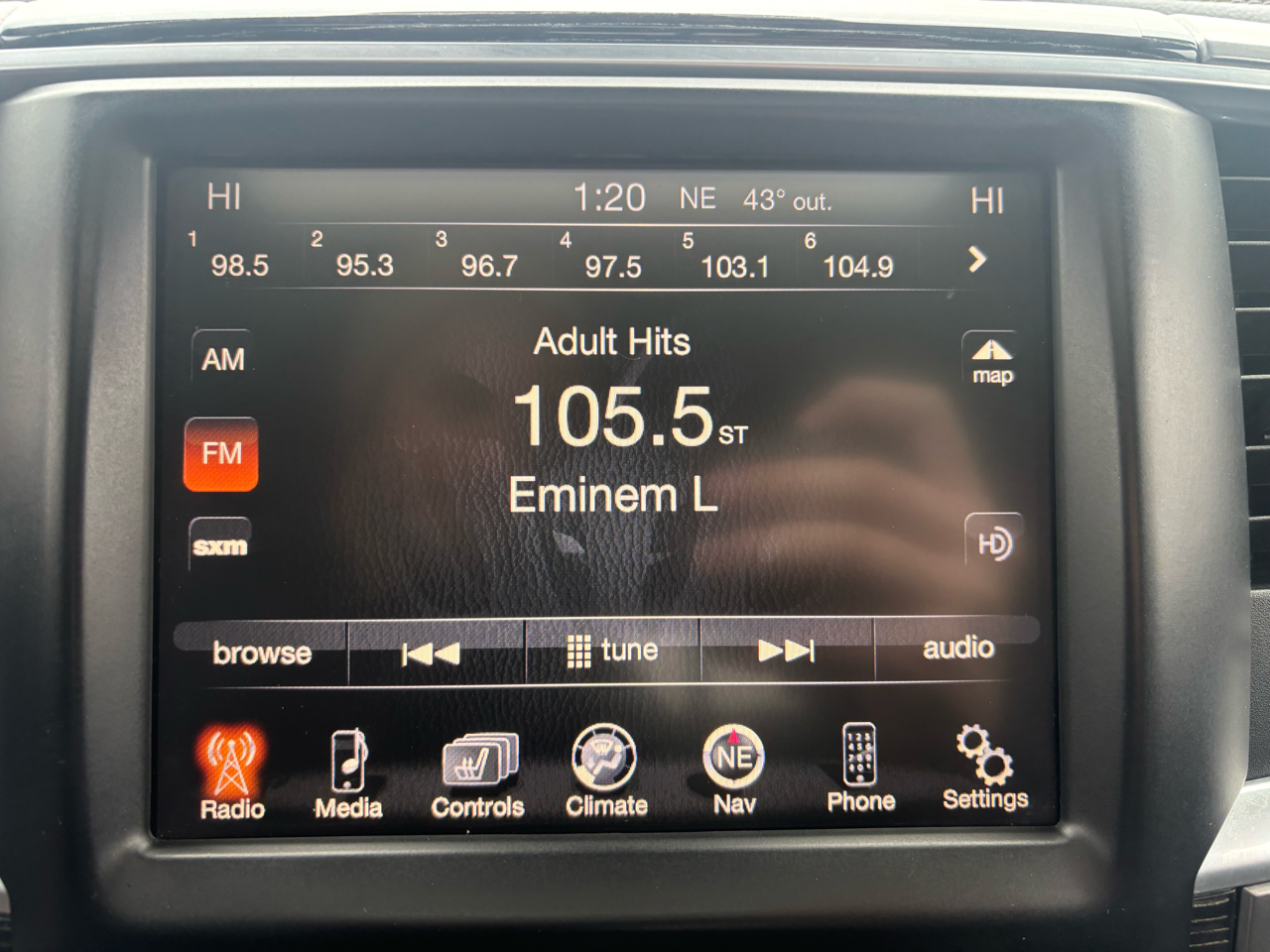 RAM 1500 4WD Crew Cab 140.5" Longhorn Limited 2014