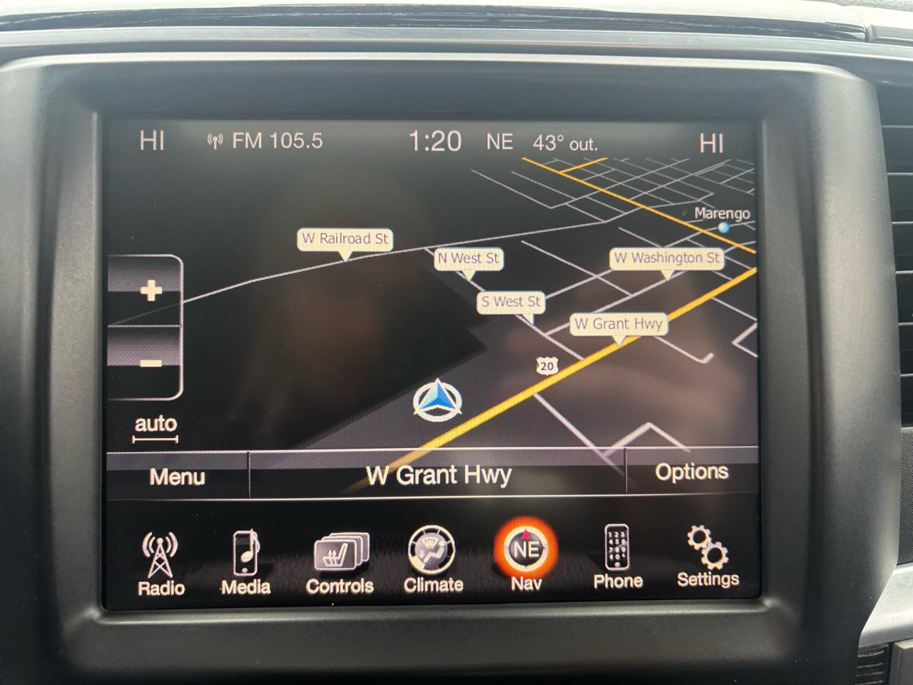 RAM 1500 4WD Crew Cab 140.5" Longhorn Limited 2014