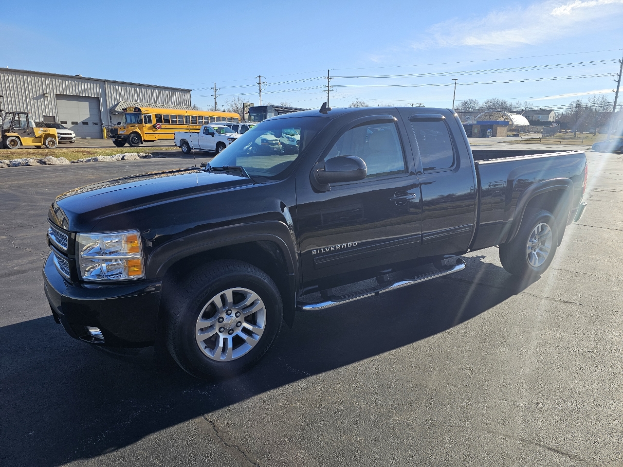 Chevrolet Silverado 1500 4WD Ext Cab 143.5" LTZ 2012