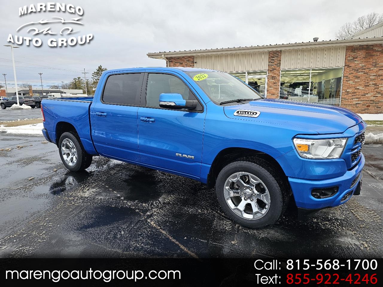 2022 RAM 1500 Big Horn 4x4 Crew Cab 5'7" Box