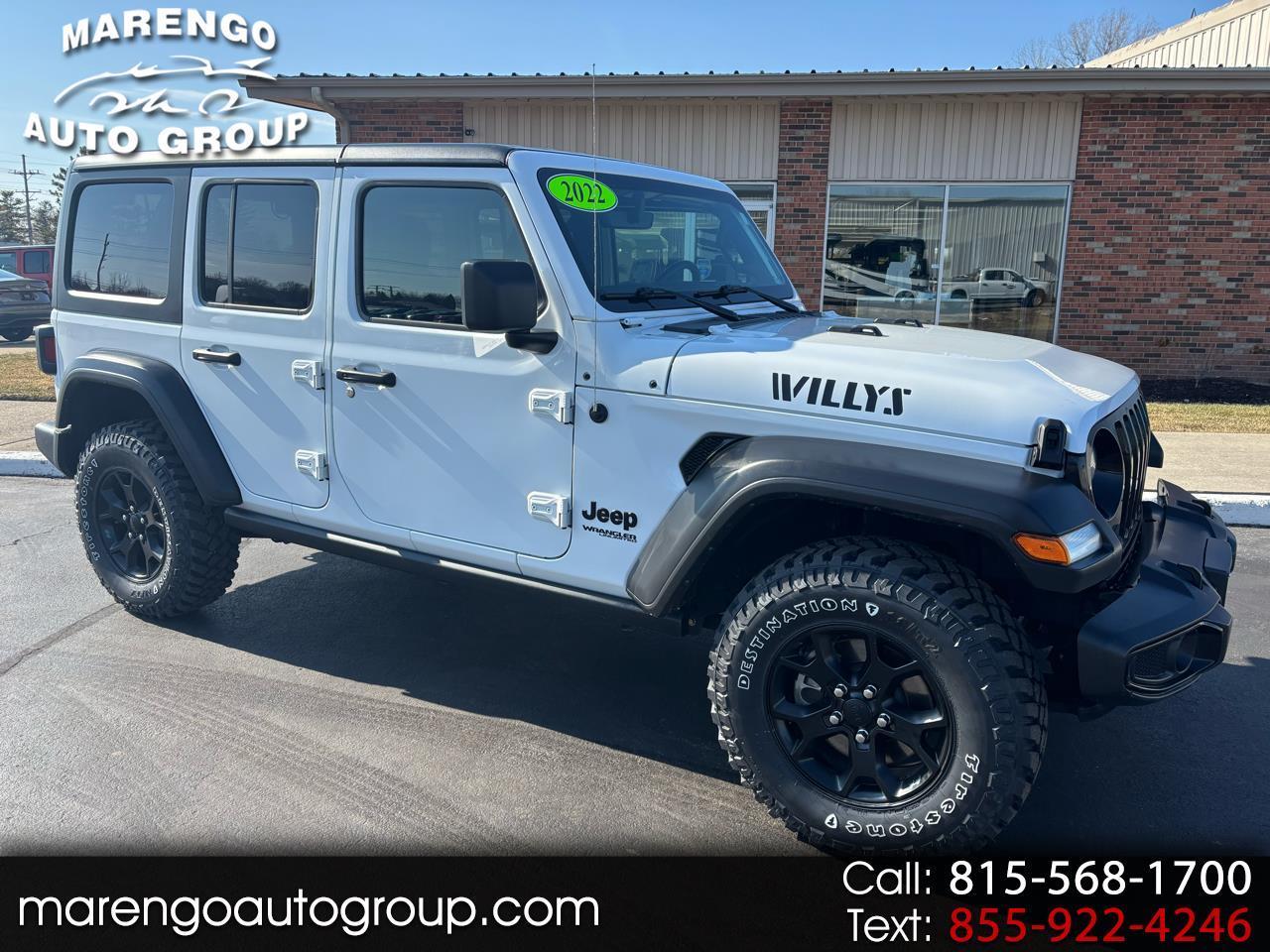 2022 Jeep Wrangler Unlimited Willys 4x4