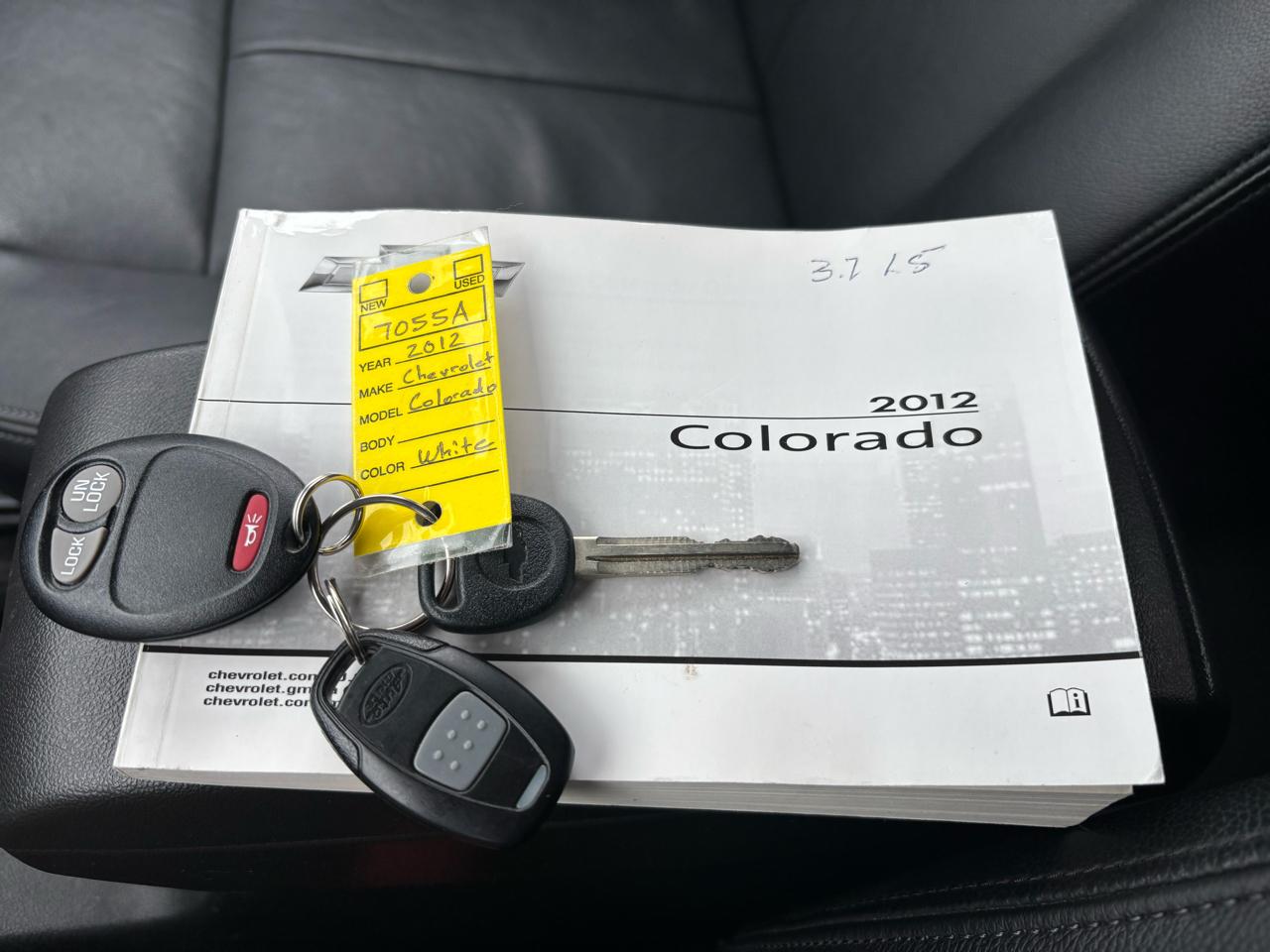 Chevrolet Colorado 4WD Crew Cab LT w/2LT 2012