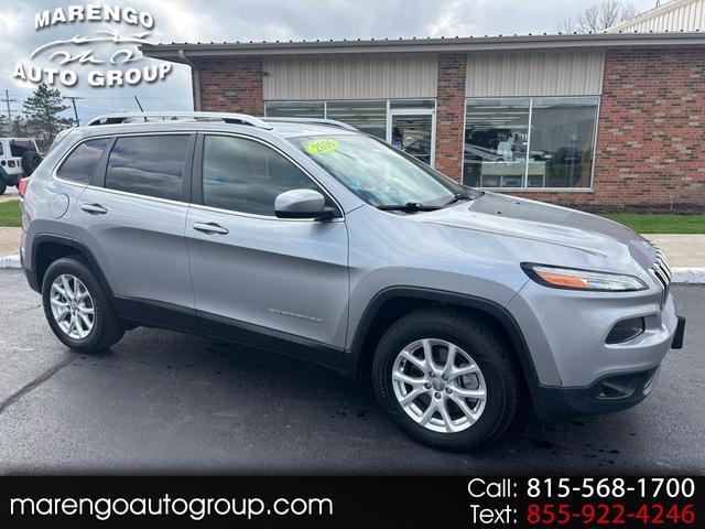 Silver 2016 Jeep Cherokee Latitude 4WD SUV / Crossover Four-Wheel Drive Automatic