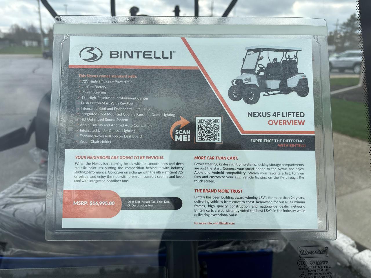 Bintelli Nexus 4 Lifted  2026