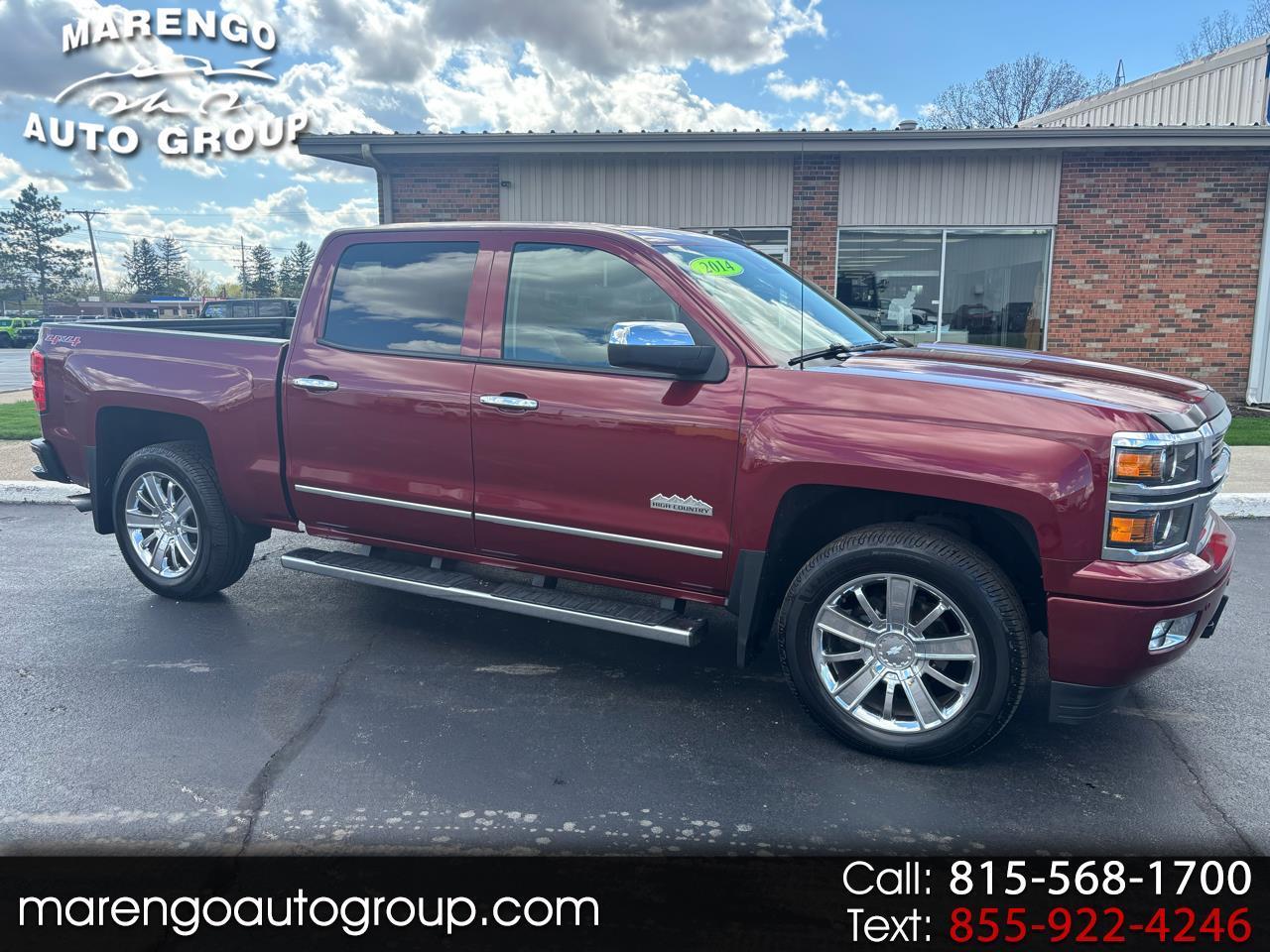 Chevrolet Silverado 1500 4WD Crew Cab 143.5" High Country 2014