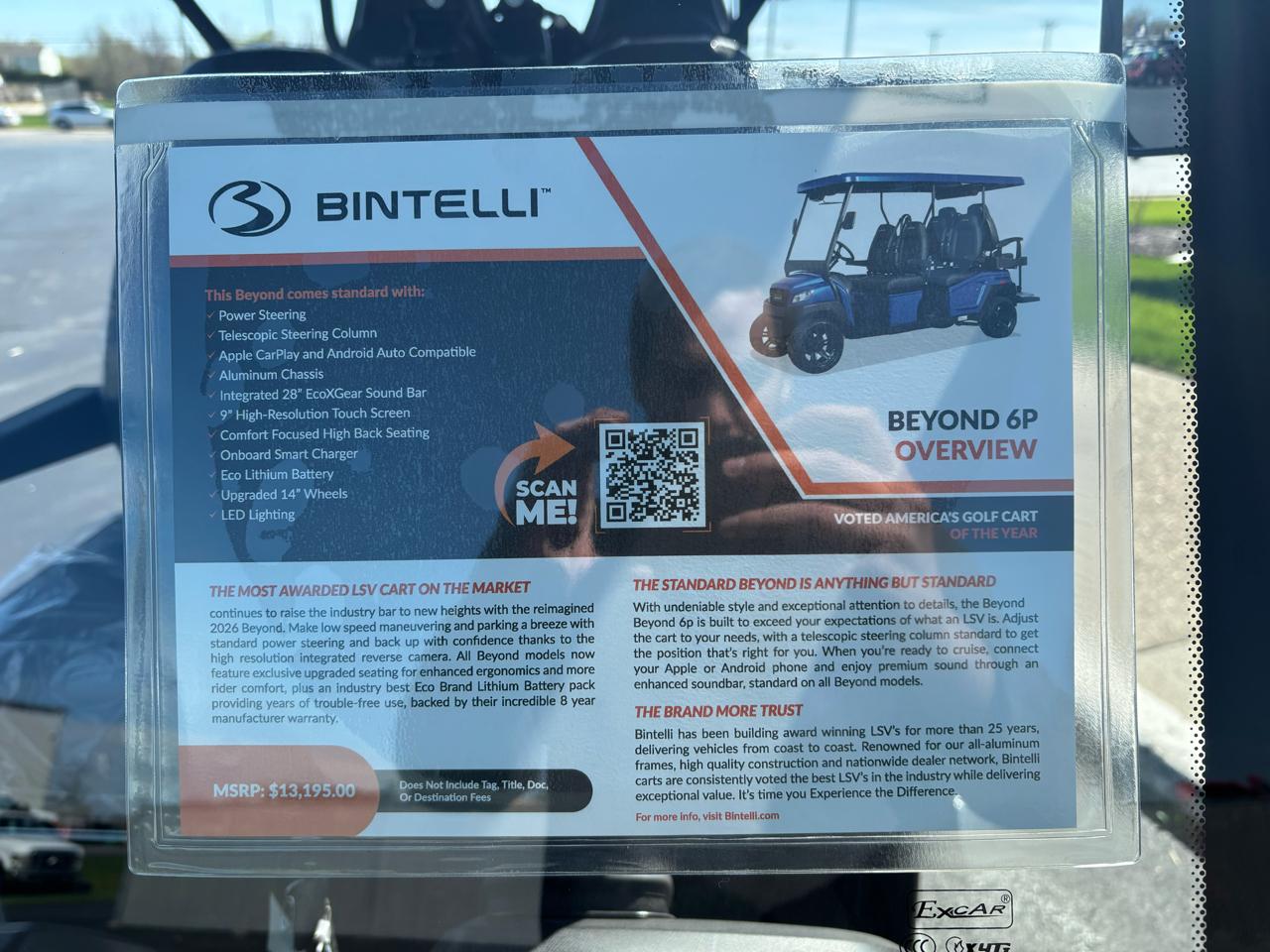 Bintelli Beyond 6P  2026